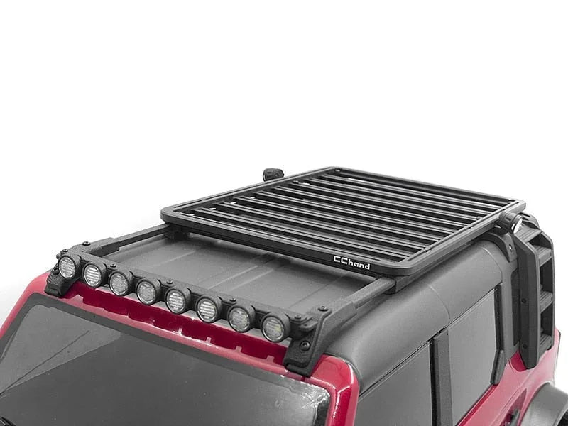 Porte-bagages plat pour Traxxas TRX4 Bronco 1/10 (Metaal)