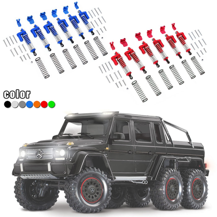 GPM 90-mm-Stoßdämpfer-Set für Traxxas TRX6 G63 1/10 (Aluminium)