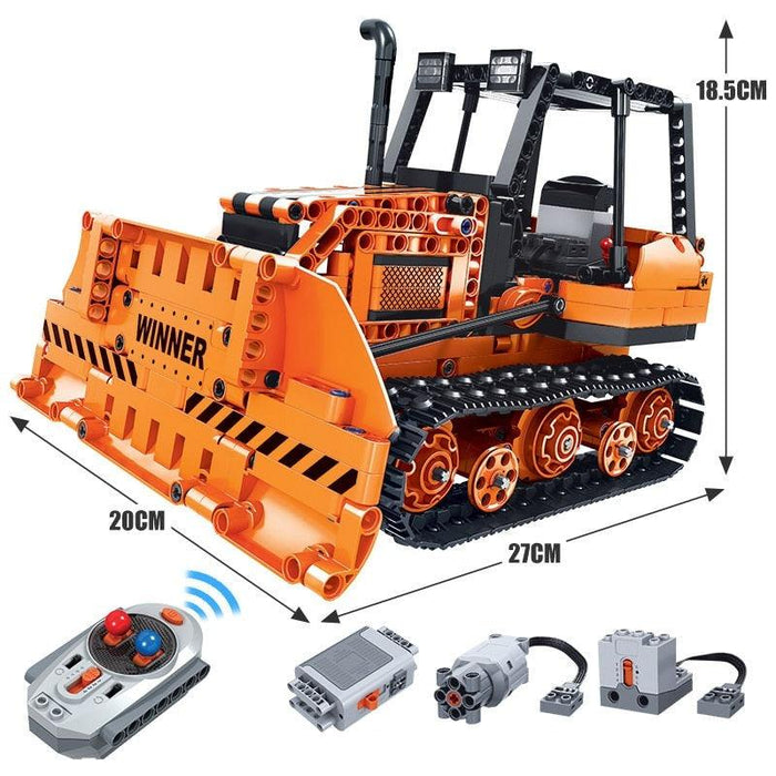Bulldozer Building Blocks (775 stukken) - upgraderc