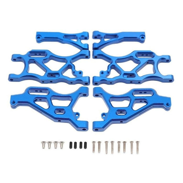 Front/rear suspension arms for Arrma 1/7, 1/8 (Aluminium) Onderdeel upgraderc Blue 