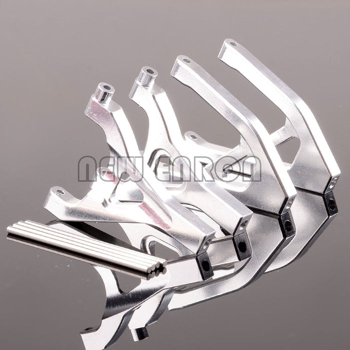 Front/Rear Upper Suspension Arms for Traxxas Slash 1/16 (Aluminium) Onderdeel New Enron SILVER 