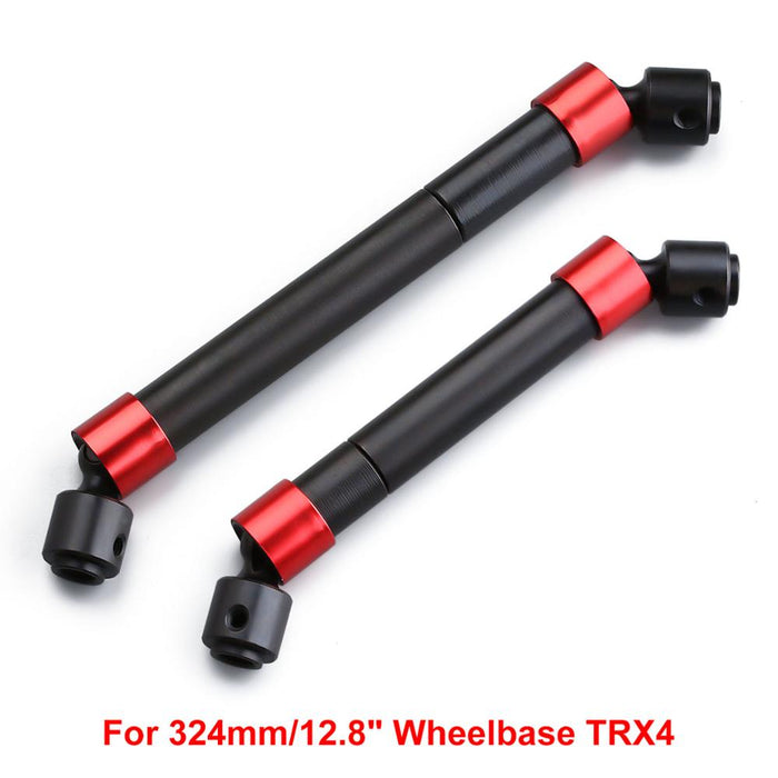 TRX4 CVD Drive shafts (Metaal) (312-324mm wielbasis) Onderdeel Injora 324mm TRX4 