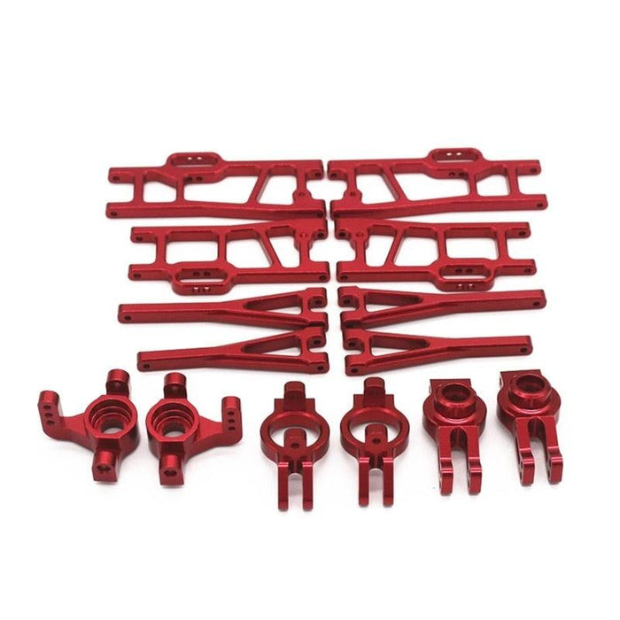 Upgrade Parts Kit for Wltoys 104009 12402-A (Metaal) Onderdeel upgraderc Red 
